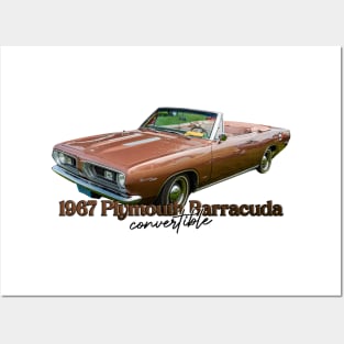 1967 Plymouth Barracuda Convertible Posters and Art